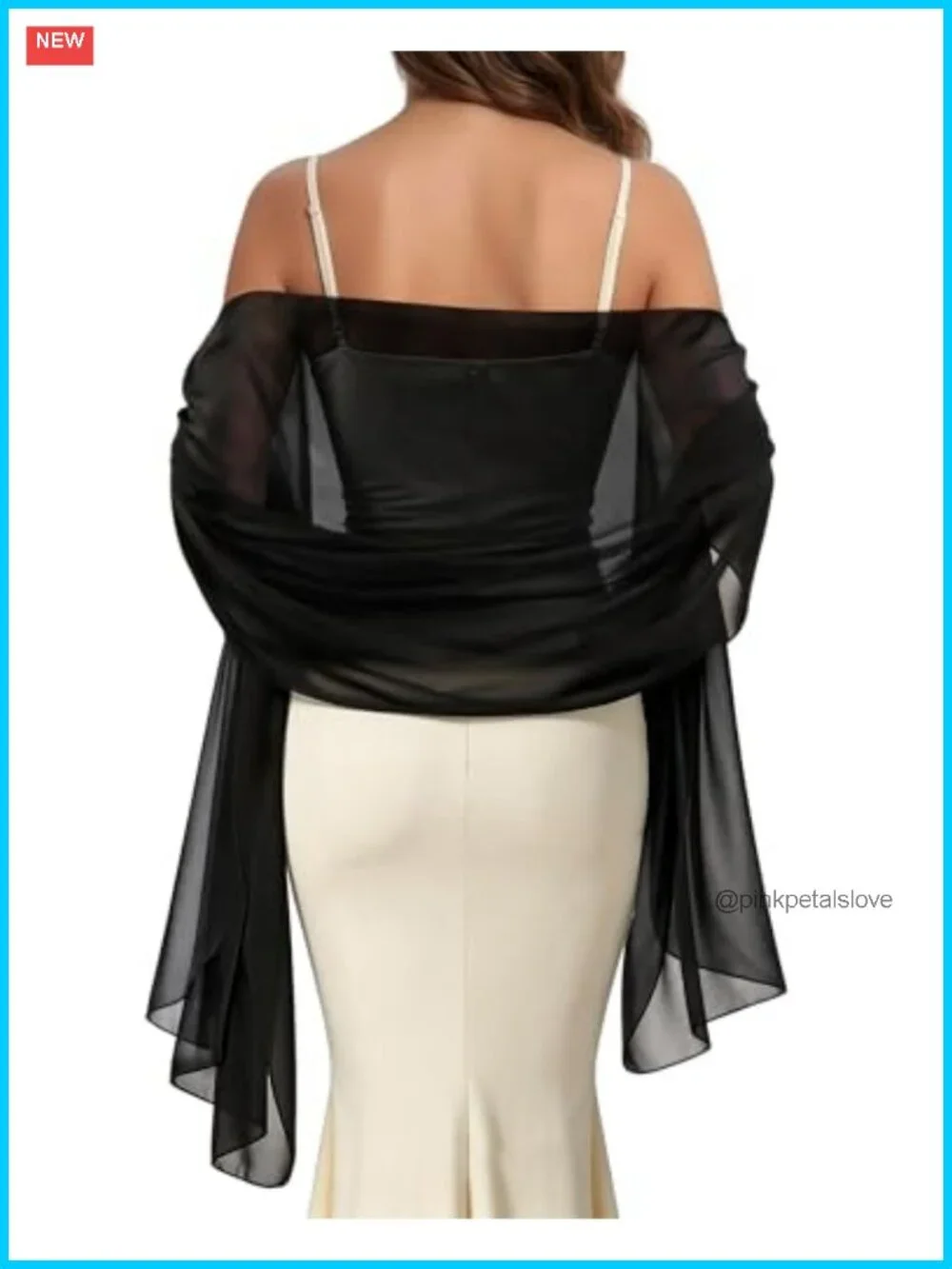 Chiffon Shawl Wrap Women Evening Dresses Scarf